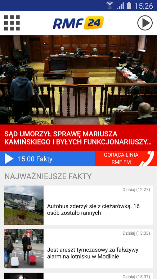 Aplikacja RMF24.pl